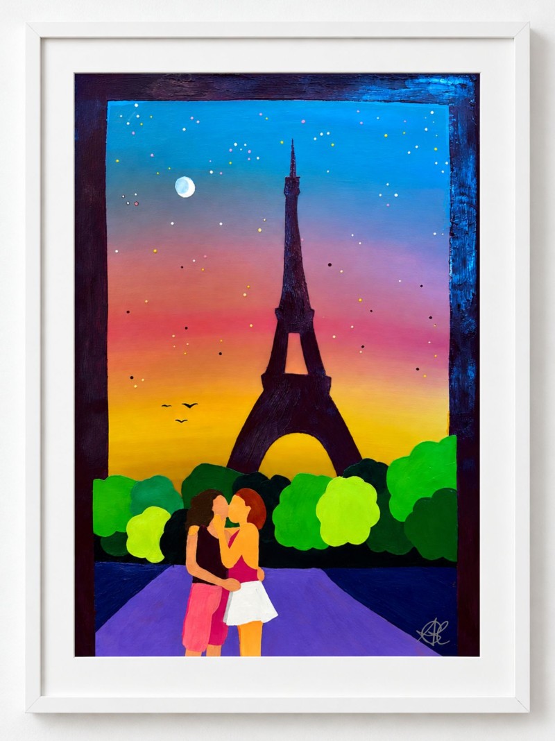 "A French Kiss" - Custom Made
