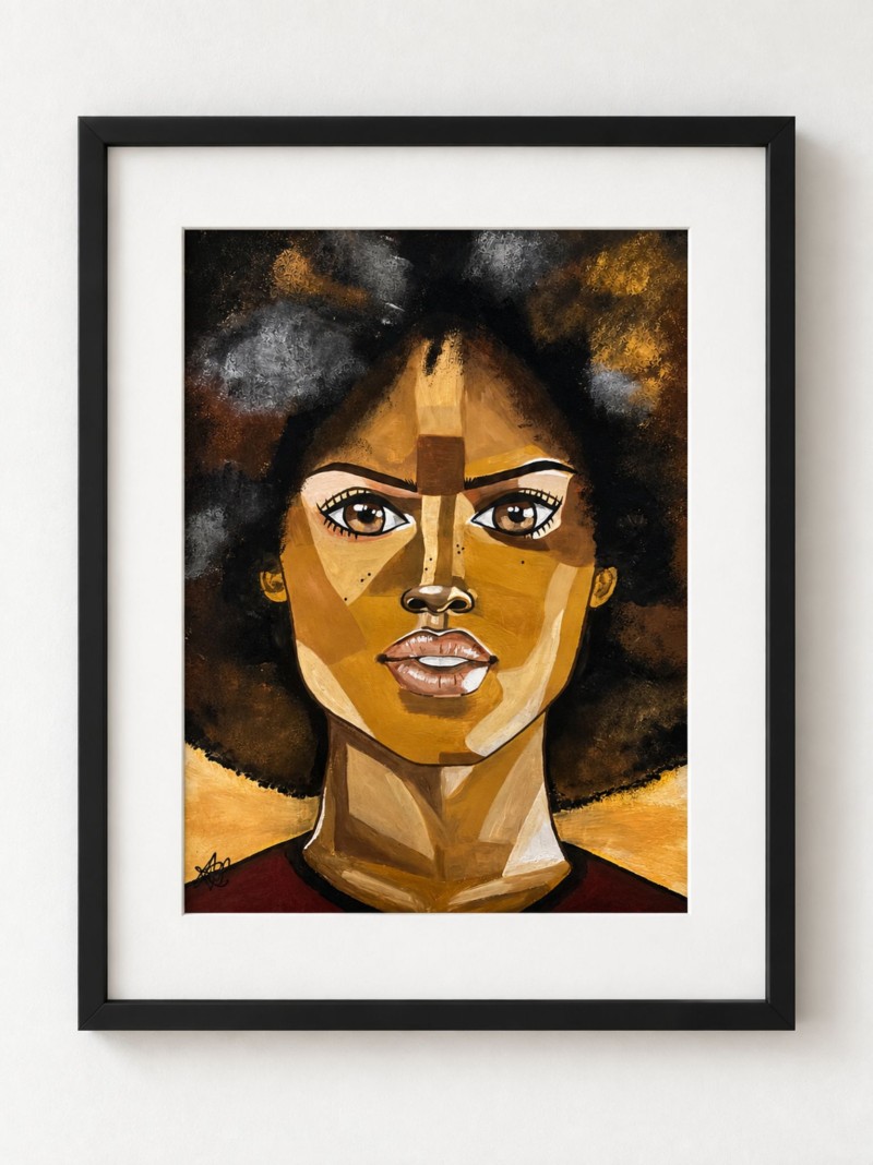 "At Ease" - Original Painting & Prints