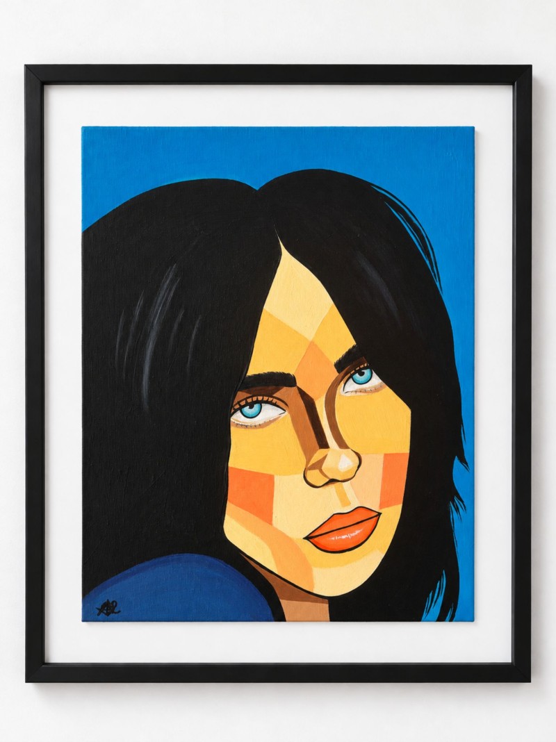 "Billie" - Original Painting & Prints